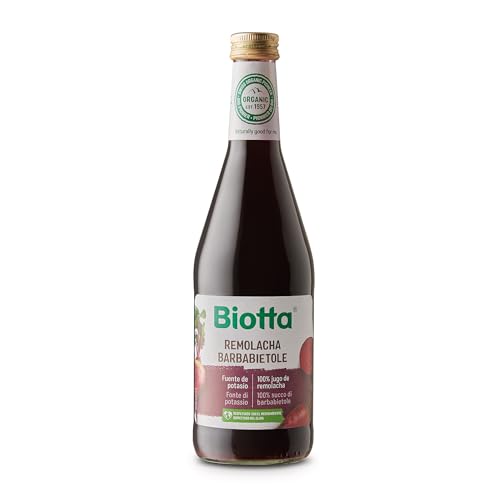 Biotta Jugo de Remolacha Puro | 100% BIO | Prensado Directo | Sin Diluir | Naturaleza en Cada Sorbo | Zumo Completo | Sabor Natural | Lactofermentado | Ideal para Batidos y Recetas | 500 ml