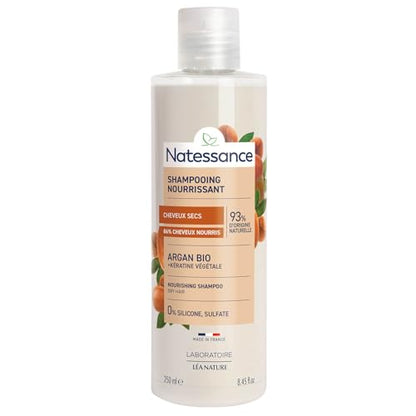 Natessance Shampooing Anti Age Argan/Kératine Végétale 250 ml