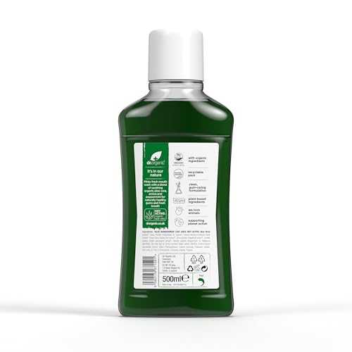 Dr.Organic Enjuague Bucal Aloe Vera Organico 500 ml