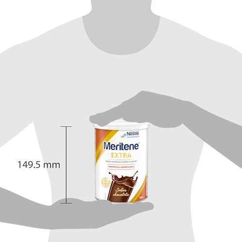 Meritene | Extra | Suplemento Proteico y Calórico para Pacientes con Requerimientos Especiales | Formato Polvo | 450