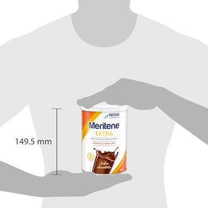 Meritene | Extra | Suplemento Proteico y Calórico para Pacientes con Requerimientos Especiales | Formato Polvo | 450