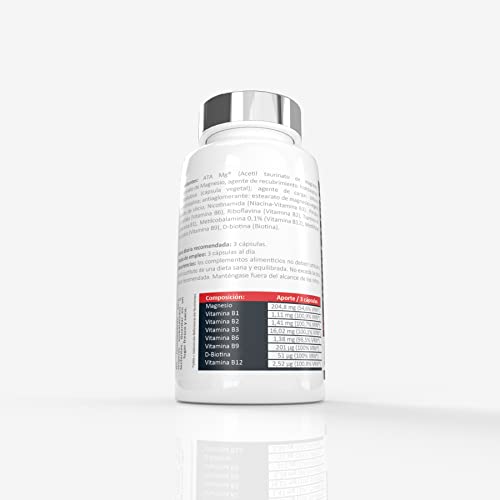 Magneural® 700 mg de Margan Biotech. Sistema Nervioso. ATA Mg | Biotina | Vitaminas del grupo B Metiladas. 90 Cápsulas