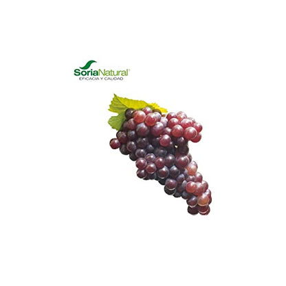 Soria Natural Resverasor - 60 Cápsulas complemento alimenticio con elevada capacidad antioxidante y antienvejecimiento vegetal obtenido a partir de la piel y semillas de uvas negras