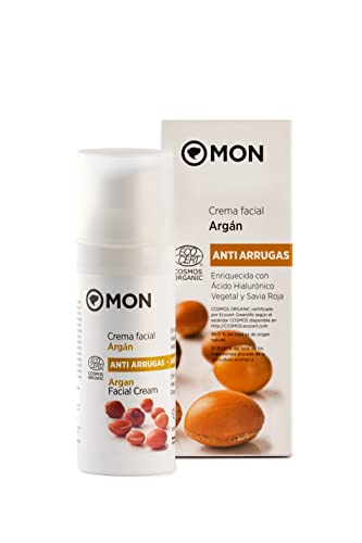 MON Crema De Argán Y Ácido Hialurónico Anti Arrugas 50 ml