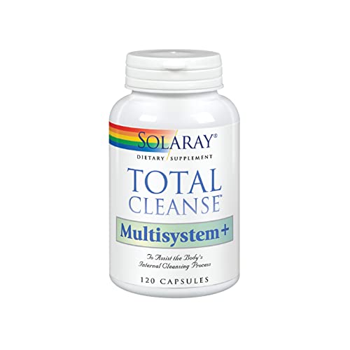 SOLARAY Total Cleanse Multisystem+, 120 cápsulas