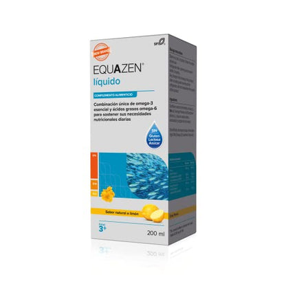 Vitae EQUAZEN (EyeQ) 200ml | Combinación única de Omega 3 y 6 | Alto poder nutricional (EPA, DHA y GLA) | Desarrollo cognitivo