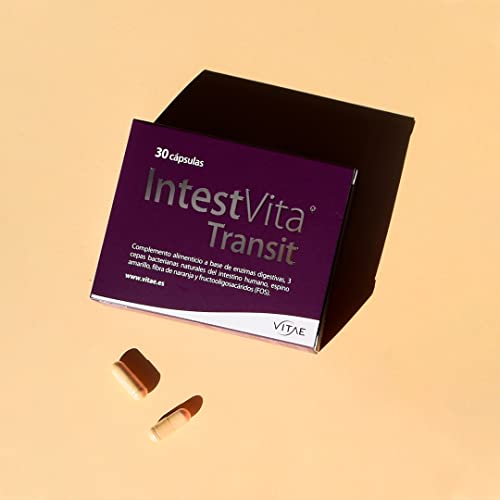 Vitae IntestVita Transit 60 cápsulas | Regula el tránsito intestinal | Favorece las digestiones | Combate el estreñimiento