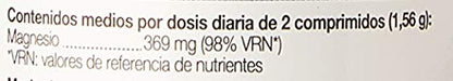 Ana Maria Lajusticia, Magnesio total 5 Disminuye el cansancio y la fatiga,mejora el funcionamiento del sistema nervioso. Apto para veganos. 100 Unidades (Paquete de 1)