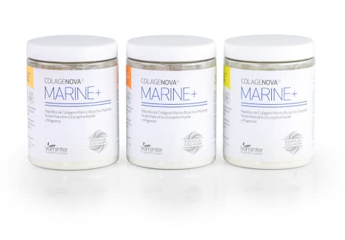 COLAGENOVA - Marine + - Mantenimiento del Sistema Óseo y Muscular - Movilidad y Belleza - Exceptionhyal y Magnesio