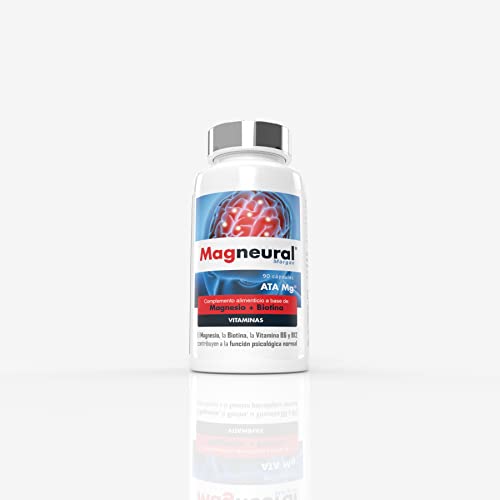 Magneural® 700 mg de Margan Biotech. Sistema Nervioso. ATA Mg | Biotina | Vitaminas del grupo B Metiladas. 90 Cápsulas