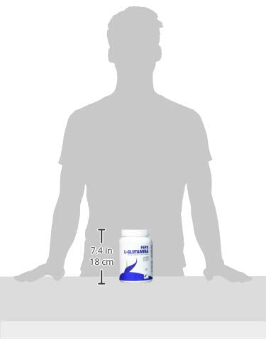 FEPA L-GLUTAMINA Sabor Neutro 500gr, Estándar, Único