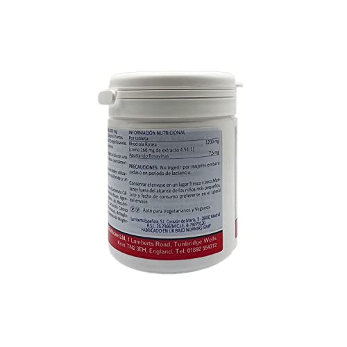 Lamberts Rhodiola Rosea 1200mg - 90 Tabletas, 90