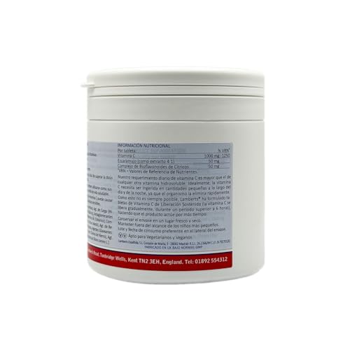 Lamberts Vitamina C 1000 mg - 60 Tabletas