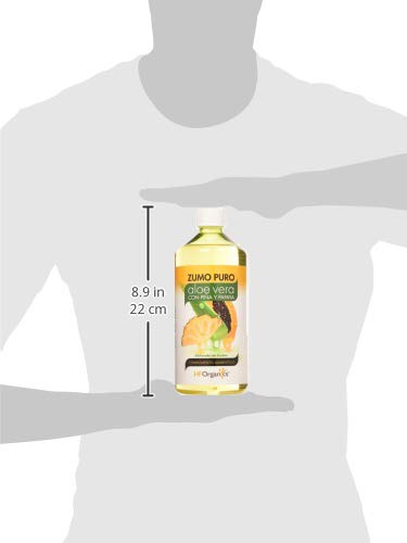 Herbofarm Zumo Puro Aloe Vera Con Piña Papaya 1L 1 Litro 500 g