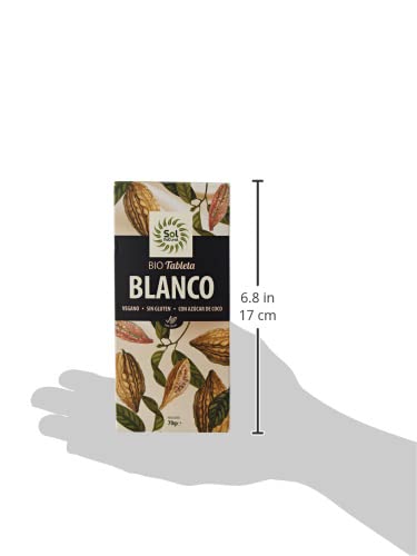 CHOCOLATE BLANCO 70gr. BIO SG VEGAN