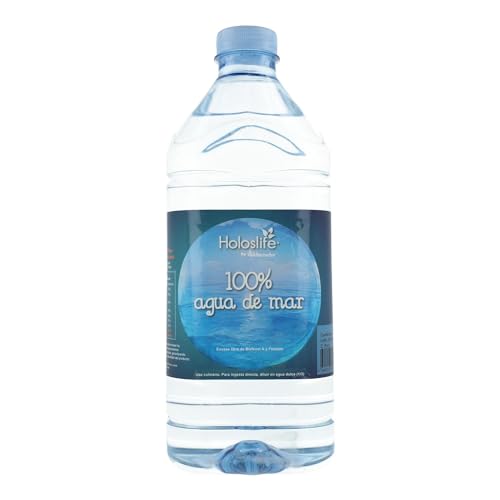 Holoslife 2500000005 Agua de Mar - 3 Recipientes de 5000 ml - Total: 15000 ml