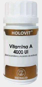 Holovit Vitamina A de Equisalud, 50 cápsulas de 4000 UI