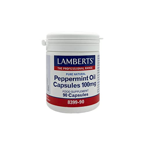 Lamberts Aceite de Menta 100 mg - 90 Cápsulas, 90