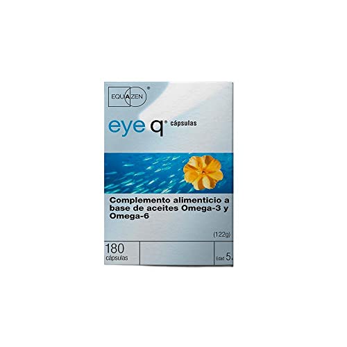 Vitae EQUAZEN (EyeQ) 180 cápsulas | Combinación única de Omega 3 y 6 | Alto poder nutricional (EPA, DHA y GLA) | Desarrollo cognitivo