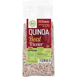 SOLNATURAL Quinoa Real Tricolor SIN Gluten Bio 500 g, Estándar, Único