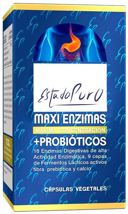 Maxi Enzimas Digestivas con Probióticos Tongil 80 Cápsulas Premium