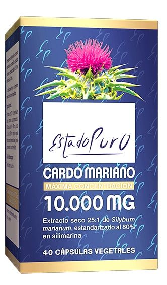 Cardo Mariano Tongil 40 Cápsulas - Silimarina 80% Hepático