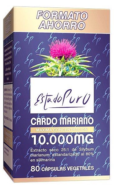 Cardo Mariano 80 Cápsulas Tongil - Extracto Potente Hepático