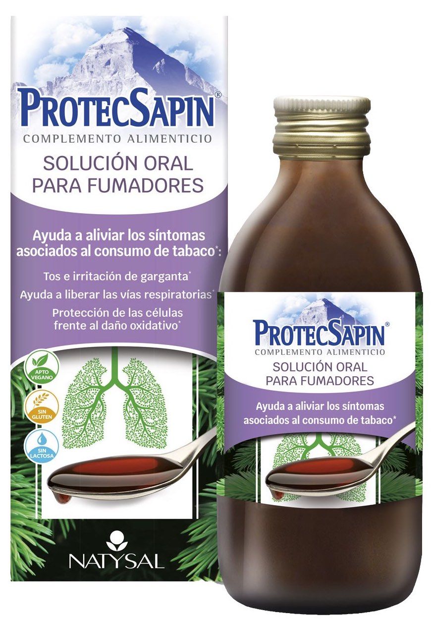 ProtecSapin Natysal 250 ml Alivio Natural para Fumadores con Propóleo