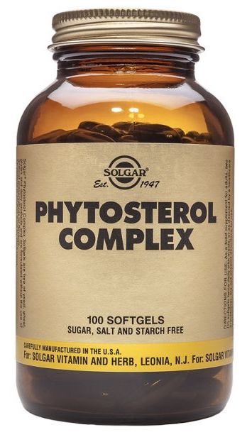 Fitosterol Complex Solgar 100 Cápsulas Blandas para Colesterol