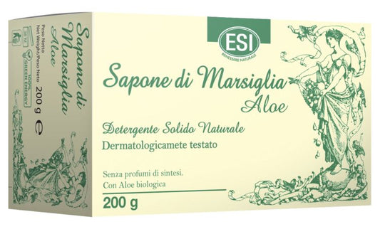 Jabón de Marsella con Aloe Vera 200g, Hidratación Natural