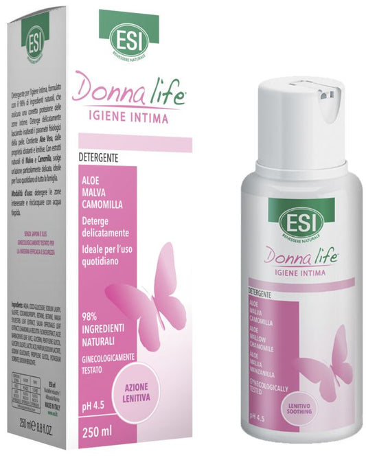 Jabón Íntimo Calmante Donna Life ESI 250 ml Hidratante Natural