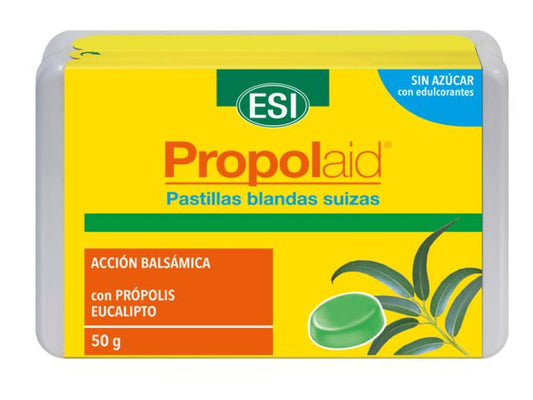Pastillas Blandas de Propóleos Suizas con Eucalipto 50g