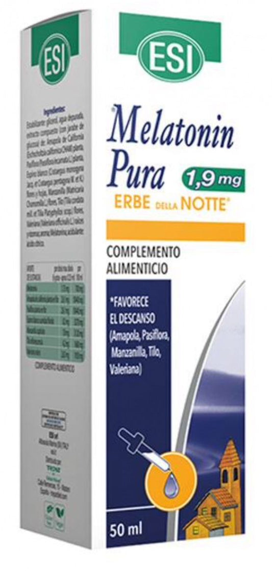 Melatonina Gotas Erbe Della Notte 1.9 mg - Sueño Natural