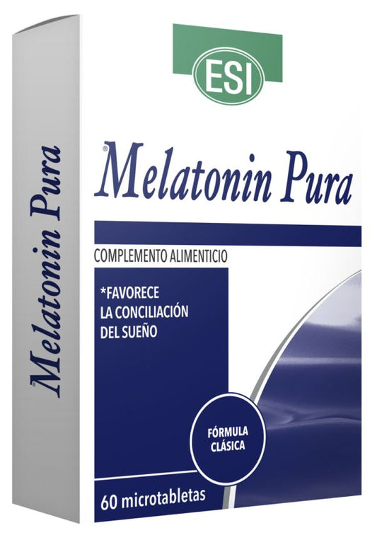 Melatonina Pura 1 mg ESI – 60 comprimidos para sueño reparador