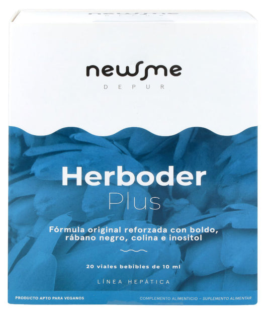 Herboder Plus de Herbora 20 Viales Detox Hepático