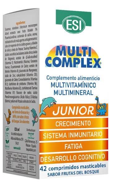 Multicomplex Junior ESI 42 comprimidos, vitaminas y minerales infantiles