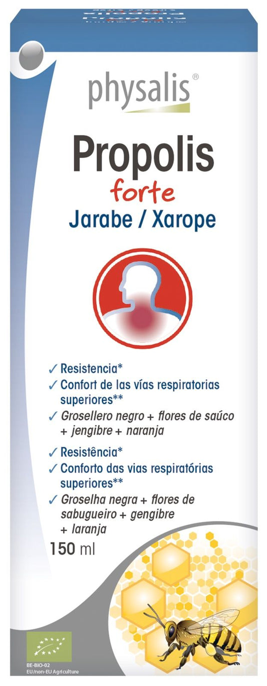 Jarabe Bio de Propóleo y Physalis 150 ml – Refuerzo Inmunitario Natural