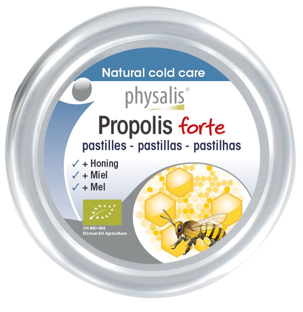 Gominolas de Propolis Forte Physalis, 30 unidades, alivio de garganta
