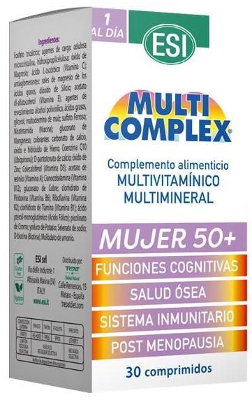 Multicomplex Mujer 50+ ESI: Complejo Vitamínico para Menopausia