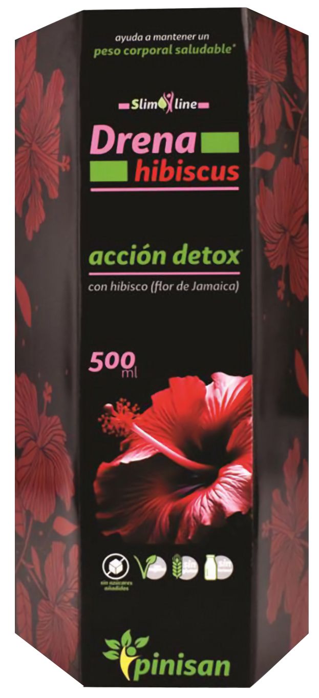 Bebida Drenante Drena Hibiscus 500 ml Pinisan