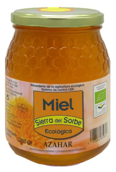 Miel Ecológica de Azahar Sierra del Sorbe 1kg Premium