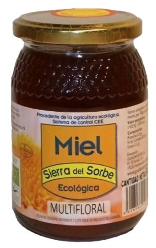 Miel Ecológica Multifloral Sierra del Sorbe 1kg - Pura y Natural