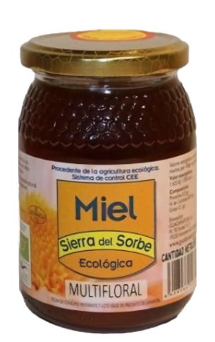Miel Ecológica Multifloral 500g Sierra del Sorbe Natural