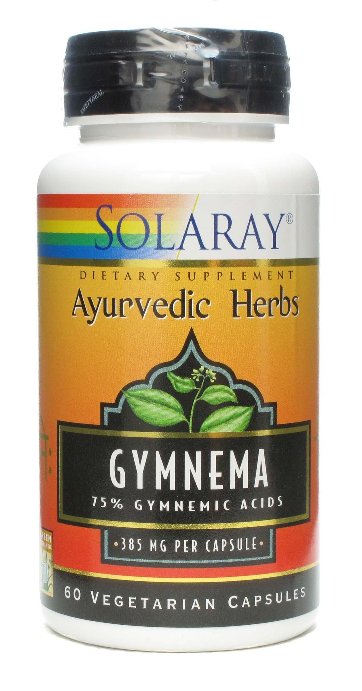 Gymnema Solaray 60 cápsulas - Control natural de glucosa y azúcar