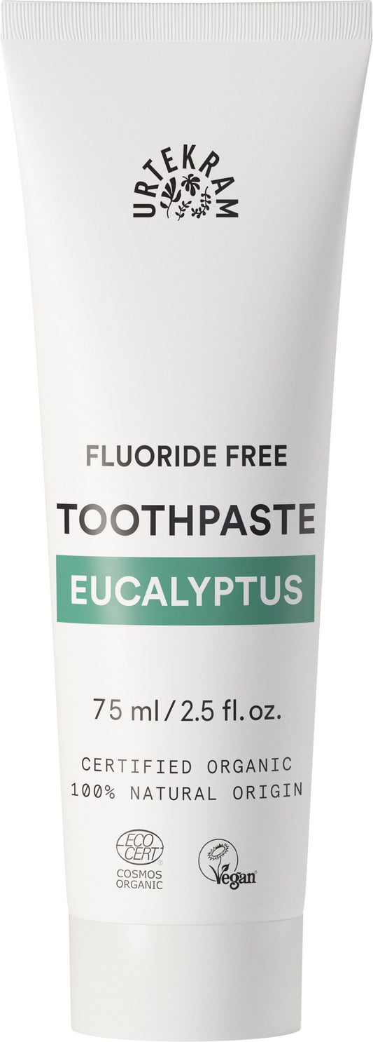 Pasta de Dientes Eucalipto Urtekram 75 ml Vegana Natural