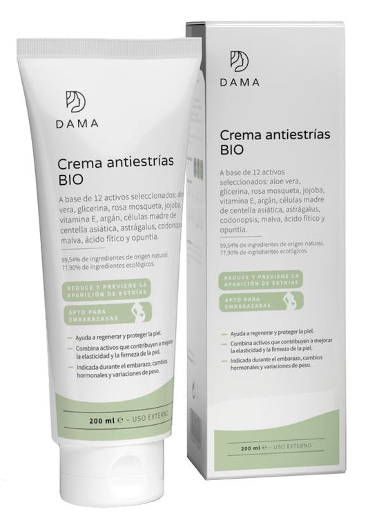 Crema Antiestrías Bio Herbora 200ml, piel firme y elástica