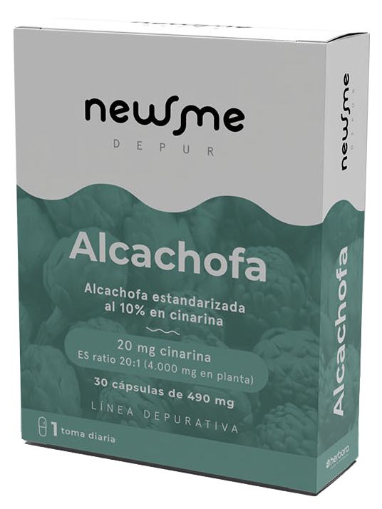 Alcachofa en cápsulas veganas Herbora 30 unidades detox hepático