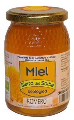 Miel Ecológica de Romero Sierra del Sorbe 1kg Natural
