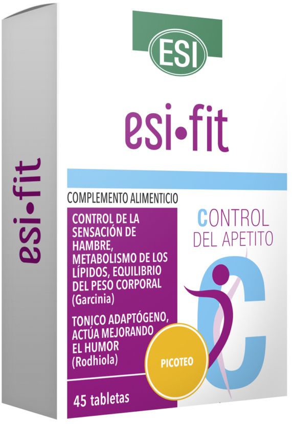 Suplemento ESI FIT Control del Apetito para Picoteo – 45 Cápsulas