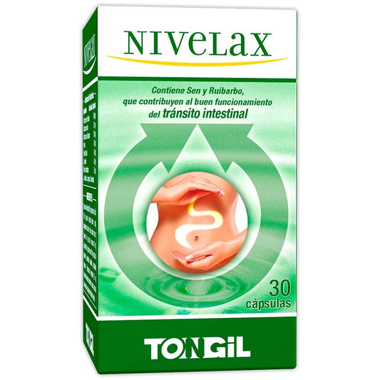 Nivelax Tongil 30 Cápsulas para Tránsito Intestinal Saludable